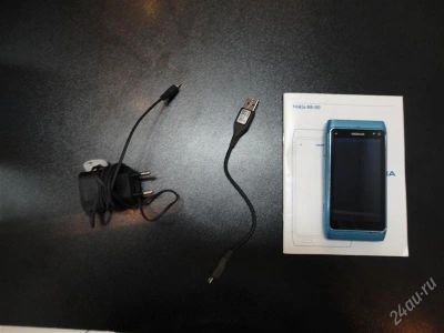Лот: 2787090. Фото: 1. nokia n8 бирюзовый. Смартфоны