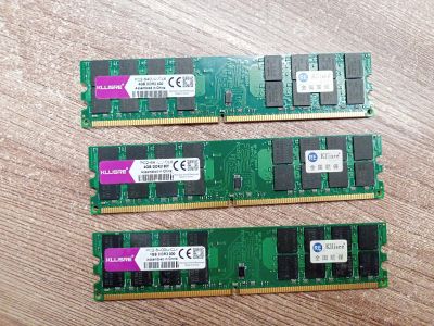 Лот: 20270156. Фото: 1. Оперативная память DDR2 4Gb одной... Оперативная память