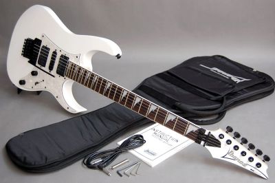 Лот: 4393422. Фото: 1. Ibanez rg 350 dx wh. Гитары