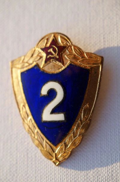 Лот: 8799899. Фото: 1. Знак "Солдатская классность 2... Памятные медали