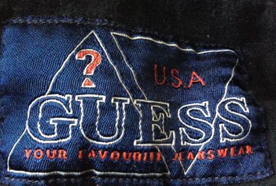 Лот: 12517390. Фото: 1. Рубашка GUESS оригинал - джинсовый... Рубашки