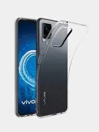 Лот: 20737310. Фото: 1. Чехол Vivo V20 Силикон Прозрачный... Чехлы, бамперы