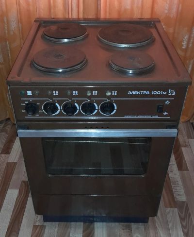 Лот: 25252103. Фото: 1. Плита электрическая Электра 1001М. Плиты, духовые шкафы, варочные поверхности