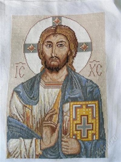 Лот: 2294538. Фото: 1. картина"Иисус Христос". Произведения
