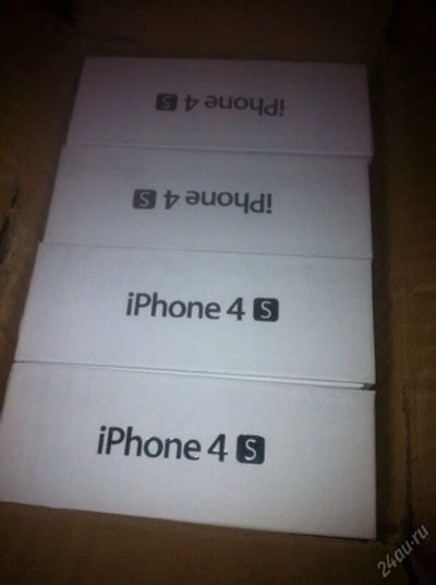 Лот: 5513132. Фото: 1. новый iphone 4s apple black 16Гб... Смартфоны