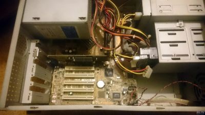 Лот: 13117764. Фото: 1. старый компьютер (amd athlon xp... Компьютеры в сборе