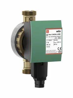 Лот: 21690228. Фото: 1. Насос ГВС Wilo Star-Z NOVA. Другое (тепловое оборудование, климат)