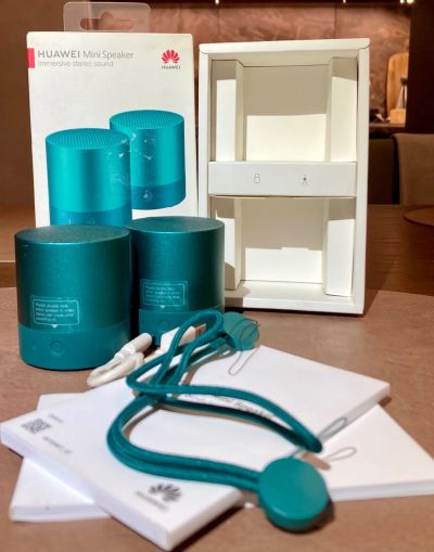 Лот: 24616037. Фото: 1. Bluetooth-колонка Huawei Mini... Портативные, беспроводные колонки