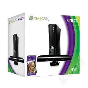 Лот: 1542977. Фото: 1. XBOX 360+Kineckt(предлагайте обмен... Игровые приставки, консоли