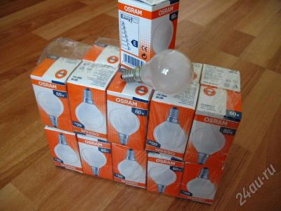 Лот: 25262. Фото: 1. Лампа - капля 60W OSRAM. Красноярск