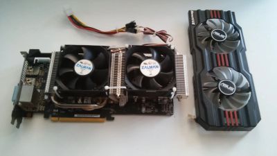 Лот: 12236561. Фото: 1. Видеокарта ASUS Radeon HD 7870... Видеокарты
