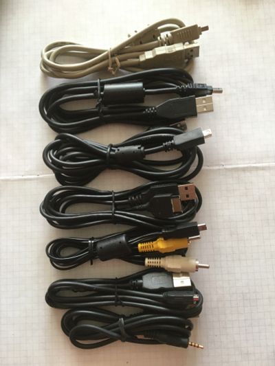 Лот: 18412670. Фото: 1. Шнуры USB разные. Шнуры, кабели, разъёмы