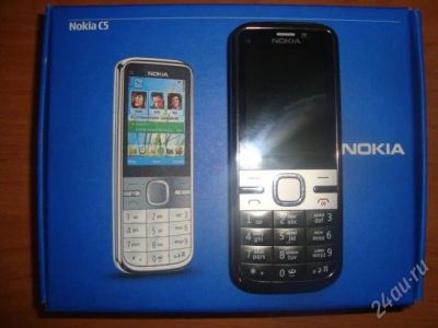Лот: 1677334. Фото: 1. Смартфон Nokia C5-00 WARM GREY. Смартфоны