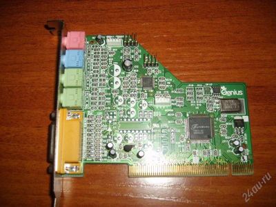 Лот: 2225499. Фото: 1. Звуковая карта PCI Genius ForteMedia... Звуковые карты