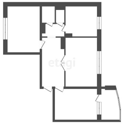 Лот: 20845202. Фото: 1. Продам 3-комн. кв. 83.4 кв.м... Квартиры, студии