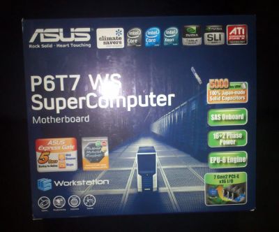 Лот: 4273956. Фото: 1. Материнская плата Asus P6T7 WS... Материнские платы