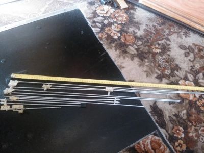 Лот: 17291255. Фото: 1. Прут металлический от настольного... Настольные игры, карты