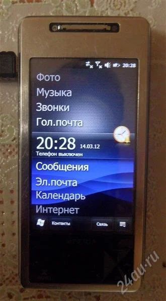Лот: 1650015. Фото: 1. SonyEricsson XPERIA X1 - коммуникатор-слайдер... Смартфоны