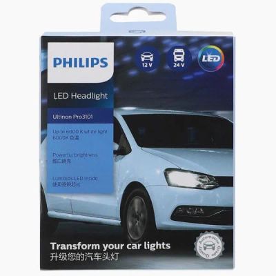 Лот: 24596155. Фото: 1. Автомобильные лампы Philips LED... Оптика и освещение