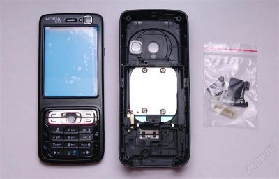 Лот: 2439434. Фото: 1. Корпус Nokia N73 чёрный. Корпуса, клавиатуры, кнопки