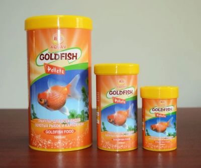 Лот: 8590019. Фото: 1. Корм AQUAV Goldfish Pellets Гранулы... Корма