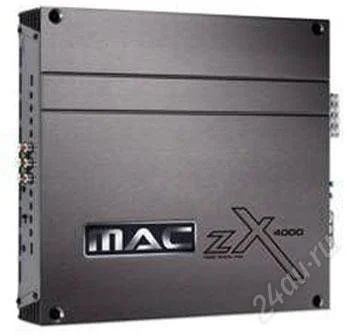 Лот: 1999304. Фото: 1. усилитель Mac Audio ZX4000. Усилители