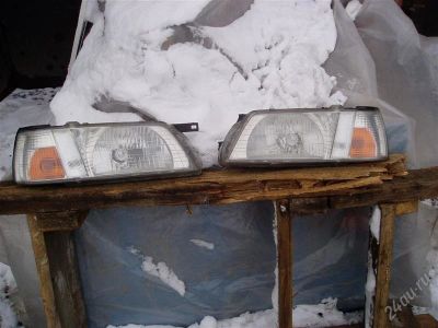 Лот: 2273792. Фото: 1. фары nissan Bluebird 2000г. Оптика и освещение