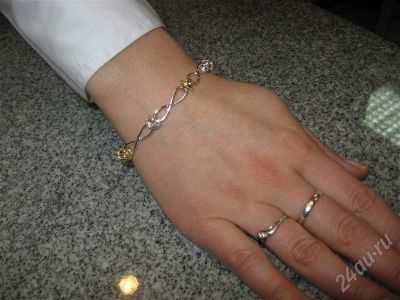 Лот: 215443. Фото: 1. Браслетик Tiffany & Co-стильно... Браслеты