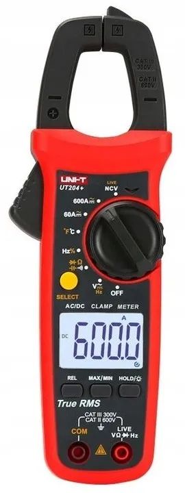 Лот: 23572930. Фото: 1. Токовые клещи Uni-T UT204+, AC... Радиолюбительский инструмент