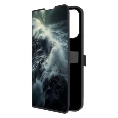 Лот: 25086205. Фото: 1. Чехол Krutoff Eco Book "Шторм... Чехлы, бамперы