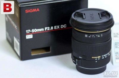 Лот: 9742690. Фото: 1. sigma af 17-50mm f 2/8 ex dcos... Объективы