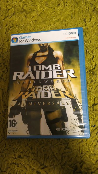 Лот: 18274020. Фото: 1. компакт диск Tomb Raiden. Игры для ПК