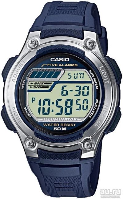 Лот: 12882275. Фото: 1. Мужские часы CASIO W212H2A. Оригинальные наручные часы