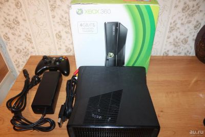 Лот: 9791425. Фото: 1. Xbox360 Slim 4Gb прошит Freeboot. Игровые приставки, консоли