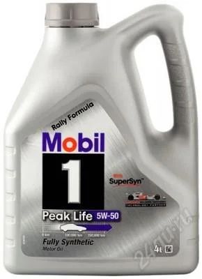 Лот: 1436588. Фото: 1. Масло моторное MOBIL 1 Peak Life... Масла, жидкости