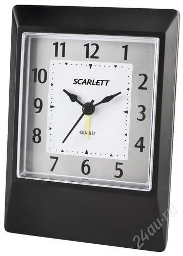 Лот: 2560212. Фото: 1. Будильник Scarlett SC-820. Доставка. Часы настенные, настольные