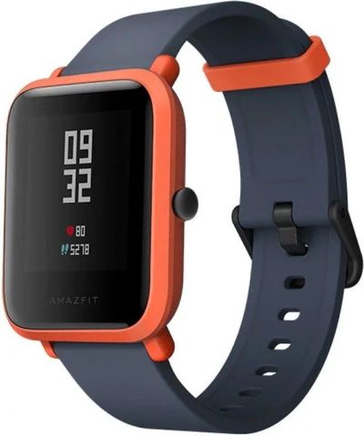 Лот: 11851467. Фото: 1. Смарт-часы Amazfit Bip Red Официальная... Смарт-часы, фитнес-браслеты, аксессуары