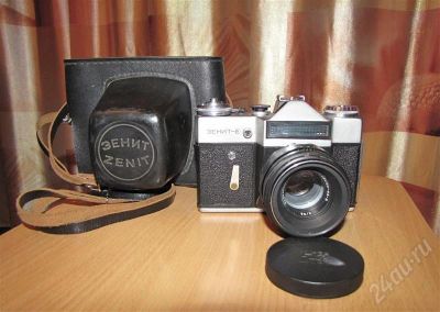 Лот: 606471. Фото: 1. Фотоаппарат Зенит Е. Плёночные компактные