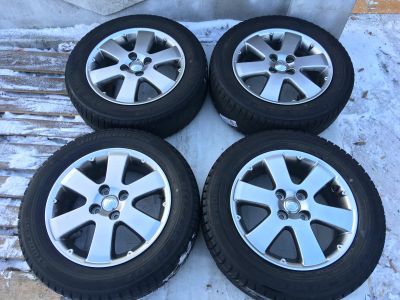 Лот: 12751917. Фото: 1. Оригинальные диски Toyota IST... Шины на дисках