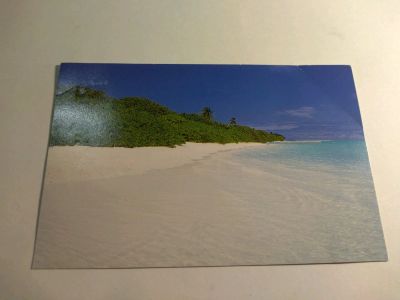 Лот: 12730927. Фото: 1. Открытка Мальдивы. Открытки, конверты