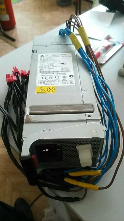 Лот: 10803947. Фото: 1. Серверный блок питания IBM Delta... Корпуса, блоки питания