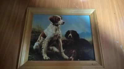 Лот: 7067823. Фото: 1. Картина в деревянной раме 20... Другое (картины, панно)