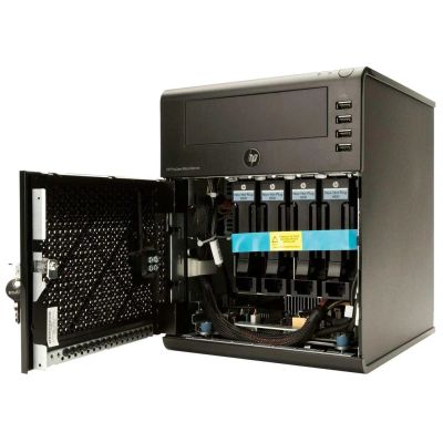Лот: 3892598. Фото: 1. HP Microserver N54L (704941-421... СХД
