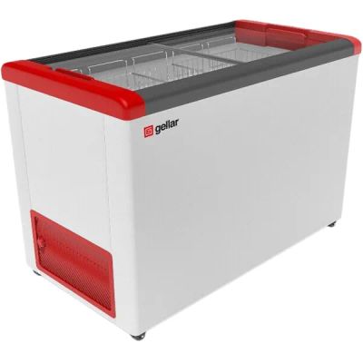 Лот: 24586547. Фото: 1. Холодильник Gellar FG 400 C Red. Холодильники, морозильные камеры