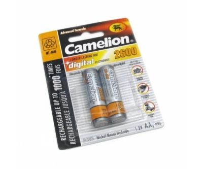 Лот: 12123424. Фото: 1. Аккумулятор Camelion R6 (2600mA-NiMH... Батарейки, аккумуляторы, элементы питания