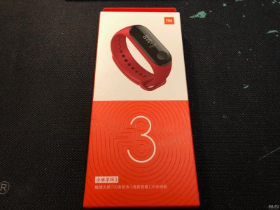 Лот: 13769727. Фото: 1. Xiaomi Mi band 3 RU оранж оригинал... Смарт-часы, фитнес-браслеты, аксессуары
