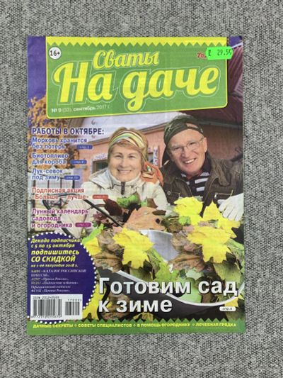 Лот: 25842974. Фото: 1. Журнал Сваты на даче. Выпуск 9... Книги