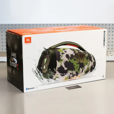 Лот: 25651973. Фото: 1. Портативная колонка JBL Boombox... Портативные, беспроводные колонки