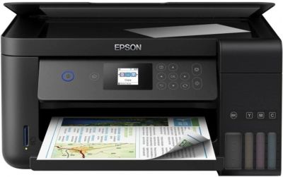 Лот: 16048554. Фото: 1. МФУ струйное Epson L4160 Оф. гарантия... МФУ и копировальные аппараты