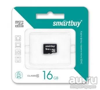 Лот: 16323731. Фото: 1. Карта памяти MicroSD 16GB Smart... Карты памяти